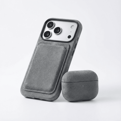 AirPods Pro (3rd Generation) Alcantara Case - Nardo Gray - Alcanside