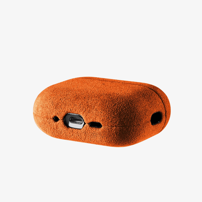 AirPods Pro (3rd Generation) Alcantara Case - Orange - Alcanside