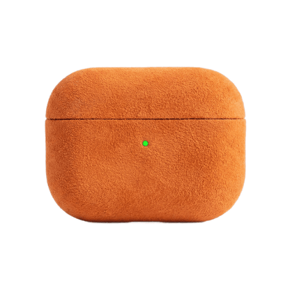 AirPods Pro (3rd Generation) Alcantara Case - Orange - Alcanside