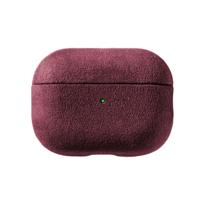 AirPods Pro (3rd Generation) Alcantara Case - Wine Red - Alcanside