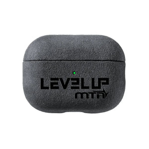 AirPods Pro Alcantara Case - LEVEL UP MTA - Space Grey - Alcanside