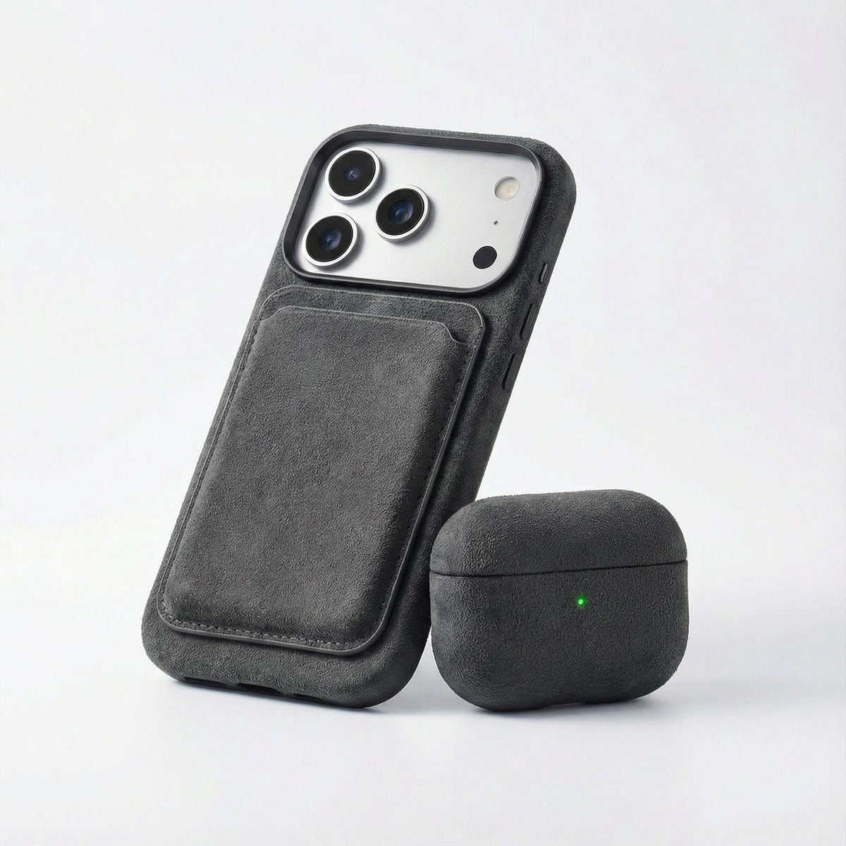 AirPods Pro Alcantara Case - Space Grey - Alcanside