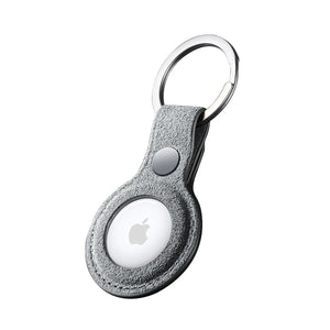 Alcantara AirTag Key Ring - Nardo Gray - Alcanside
