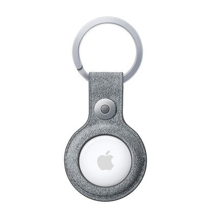 Alcantara AirTag Key Ring - Nardo Gray - Alcanside