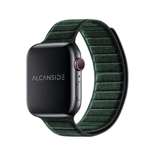 Alcantara Apple Watch Band - Midnight Green - 38/40/41/42mm - Alcanside