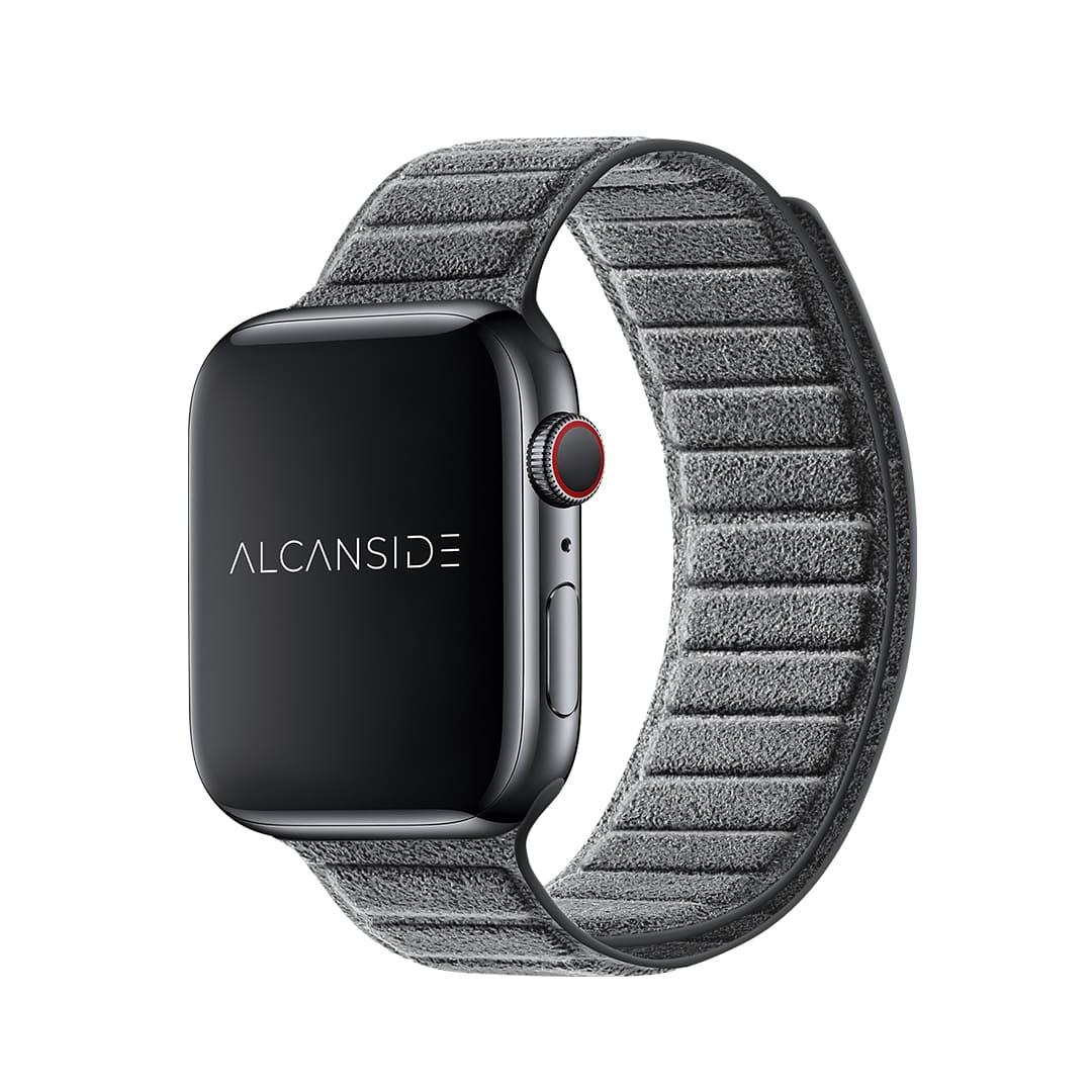 Alcantara Apple Watch Band - Nardo Gray - 38/40/41/42mm - Alcanside