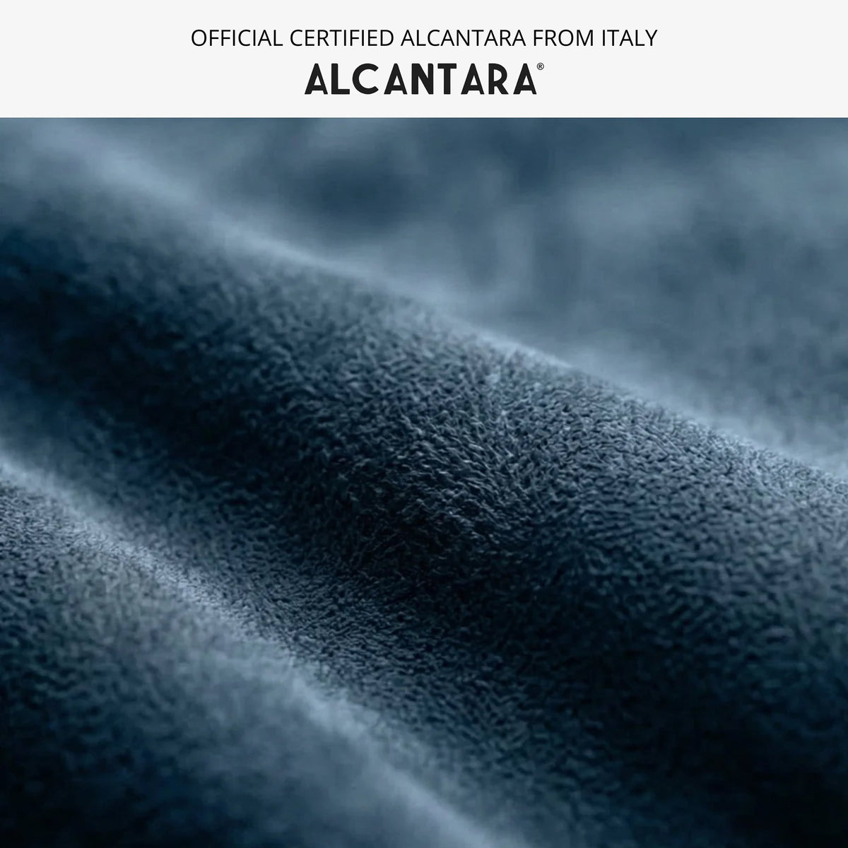 Alcantara Apple Watch Band With Buckle - Ocean Blue - 42/44/45/46mm & Ultra (49mm) - Alcanside