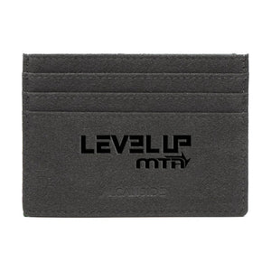 Alcantara Card Wallet - LEVEL UP MTA - Space Grey - Alcanside