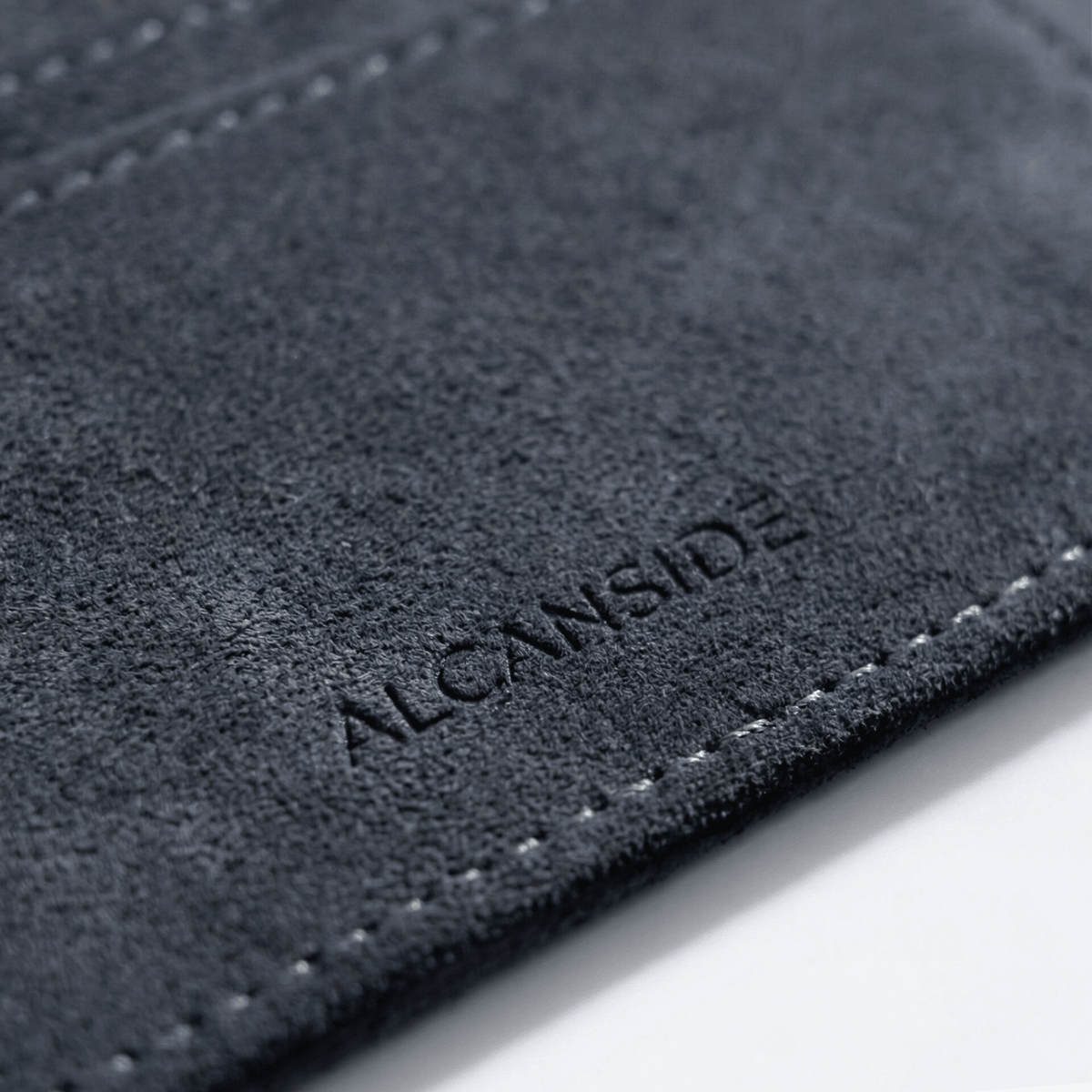 Alcantara Card Wallet - Space Grey - Alcanside
