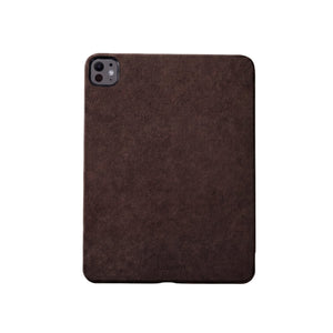 Alcantara iPad Cover - For iPad Pro (11 inch) - Chocolate Brown - Alcanside