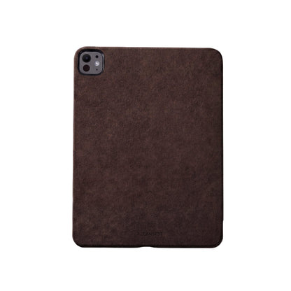 Alcantara iPad Cover - For iPad Pro (11 inch) - Chocolate Brown - Alcanside