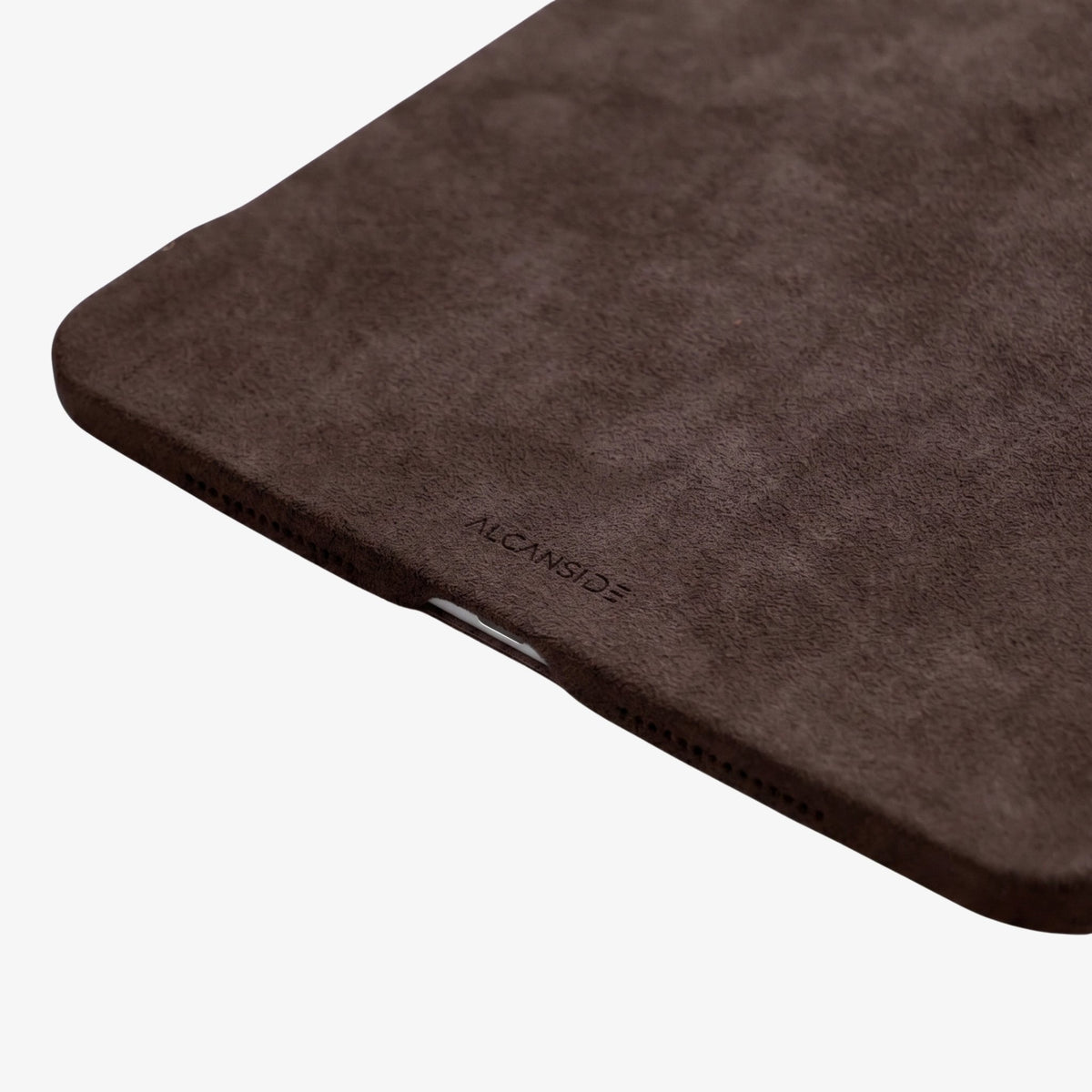 Alcantara iPad Cover - For iPad Pro (13 inch) - Chocolate Brown - Alcanside