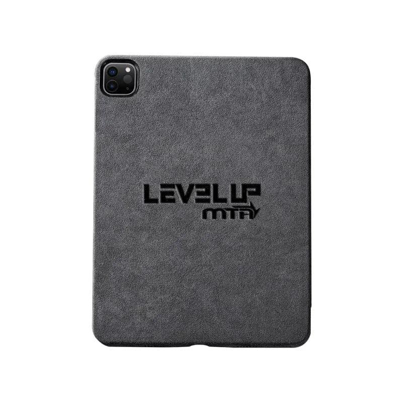 Alcantara iPad Cover - For iPad Pro 2024 (11 inch) - LEVEL UP MTA - Space Grey - Alcanside