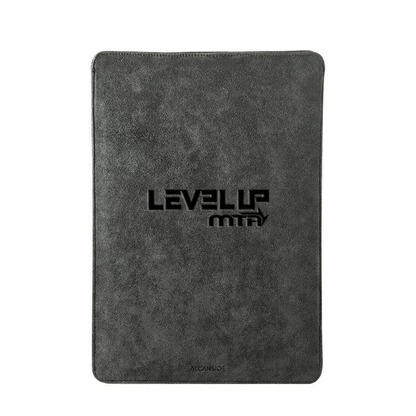 Alcantara iPad Mini Sleeve - LEVEL UP MTA - Space Grey - Alcanside