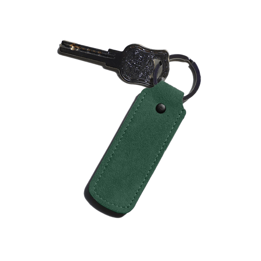 Alcantara Keychain - Midnight Green - Alcanside