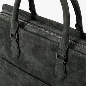 Alcantara Laptop Bag - Space Grey - Alcanside
