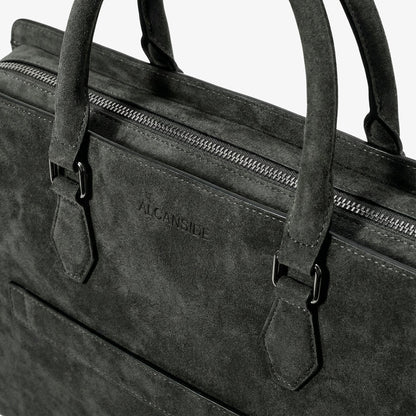 Alcantara Laptop Bag - Space Grey - Alcanside