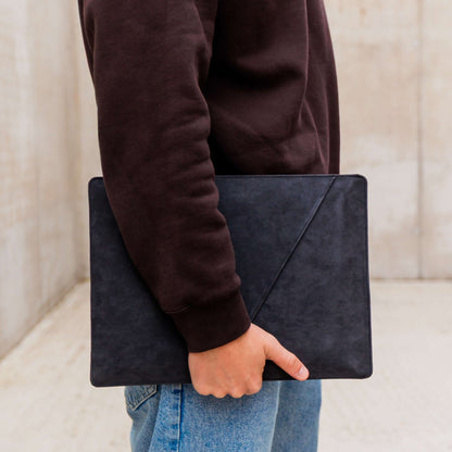 Alcantara Laptop Sleeve - 13 & 14 Inch - Space Grey - Alcanside