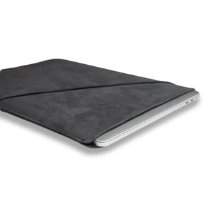 Alcantara Laptop Sleeve - 15 & 16 Inch - LEVEL UP MTA - Space Grey - Alcanside
