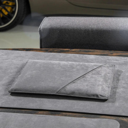 Alcantara Laptop Sleeve - 15 & 16 Inch - LEVEL UP MTA - Space Grey - Alcanside