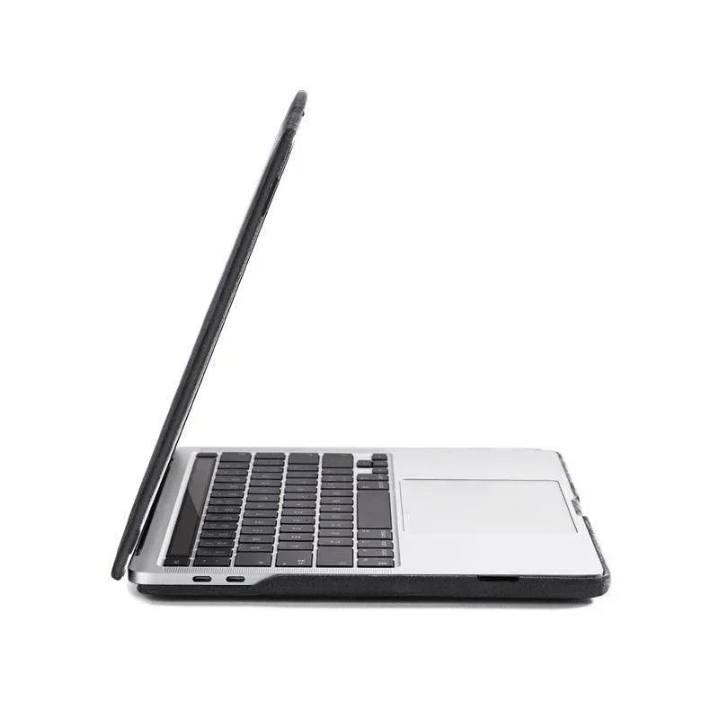 Alcantara MacBook Air Cover - For 13.6 inch (2022 M2 - 2025 M4) - LEVEL UP MTA - Space Grey - Alcanside