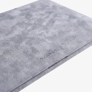 Alcantara MacBook Air Cover - For 13.6 inch (2022 M2 - 2025 M4) - Nardo Gray - Alcanside