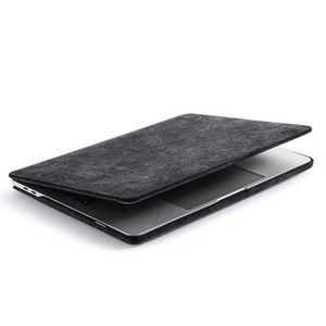 Alcantara MacBook Pro & Pro Max Cover - For 14 inch (2021 - 2025) - Space Grey - Alcanside