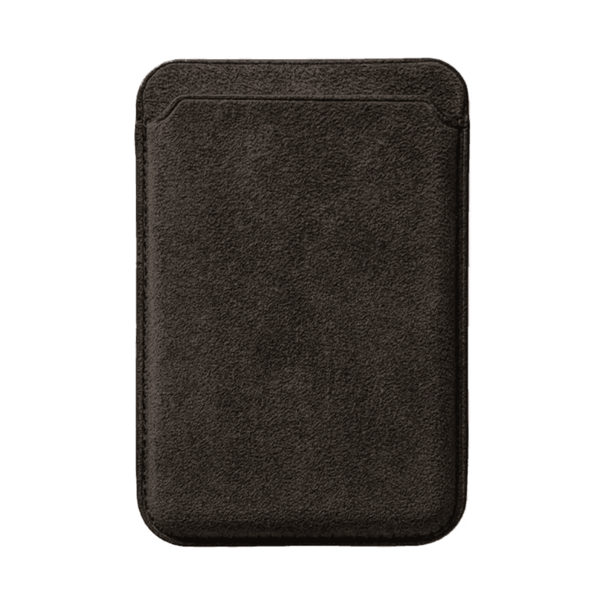 Alcantara MagSafe Wallet - Chocolate Brown - Alcanside