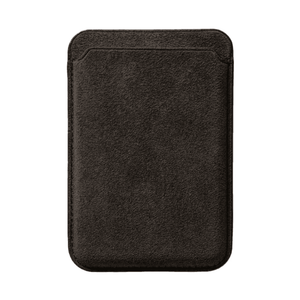 Alcantara MagSafe Wallet - Chocolate Brown - Alcanside