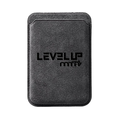 Alcantara MagSafe Wallet - LEVEL UP MTA - Space Grey - Alcanside