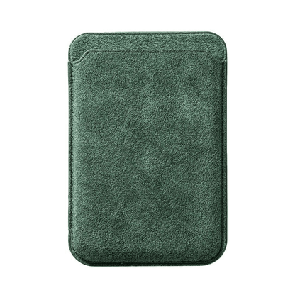 Alcantara MagSafe Wallet - Midnight Green - Alcanside