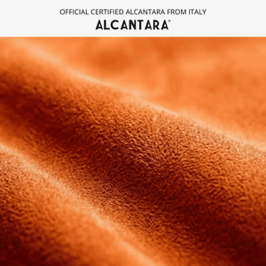 Alcantara MagSafe Wallet - Orange - Alcanside