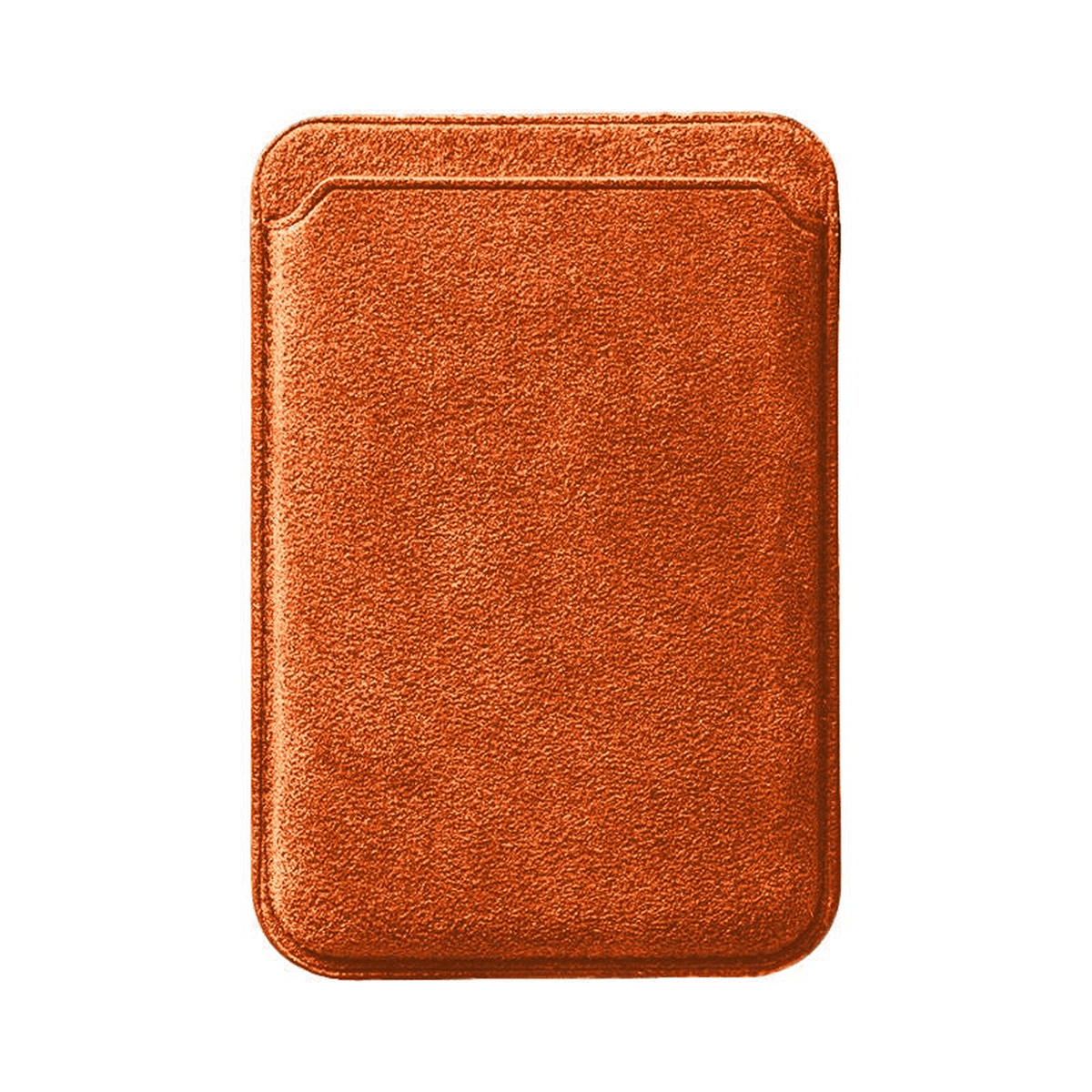 Alcantara MagSafe Wallet - Orange - Alcanside