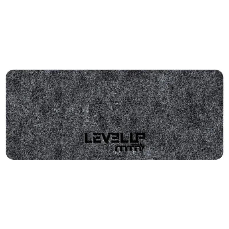Alcantara Mousepad 80x30cm - LEVEL UP MTA - Space Grey - Alcanside
