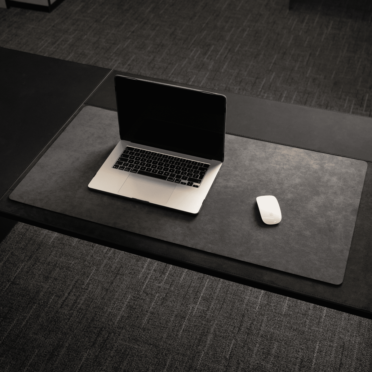 Alcantara Mousepad 96x50cm - Space Grey - Alcanside
