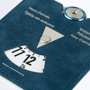 Alcantara Parking Disc - Ocean Blue - Alcanside