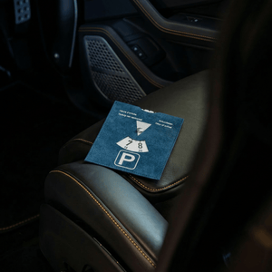 Alcantara Parking Disc - Ocean Blue - Alcanside