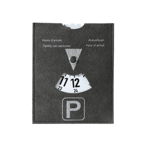 Alcantara Parking Disc - Space Grey - Alcanside