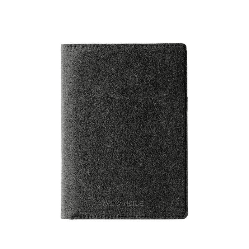 Alcantara Passport Cover - Space Grey - Alcanside