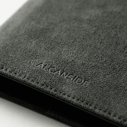 Alcantara Passport Cover - Space Grey - Alcanside