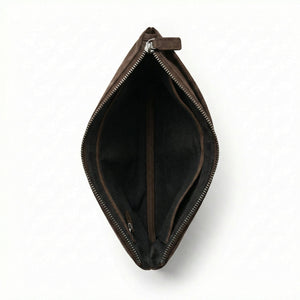 Alcantara Pouch - Chocolate brown - Alcanside