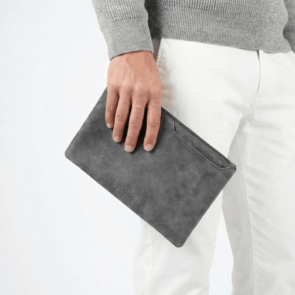 Alcantara Pouch - Nardo Gray - Alcanside
