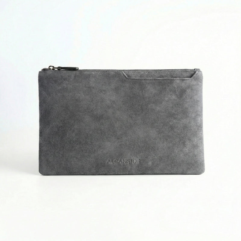 Alcantara Pouch - Nardo Gray - Alcanside