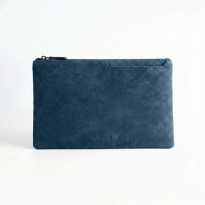 Alcantara Pouch - Ocean Blue - Alcanside