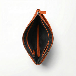 Alcantara Pouch - Orange - Alcanside