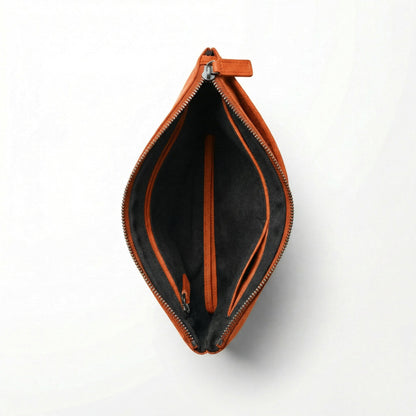 Alcantara Pouch - Orange - Alcanside