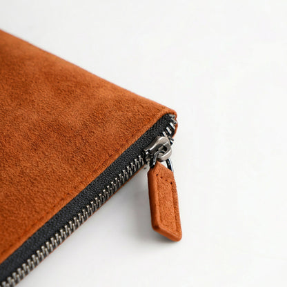 Alcantara Pouch - Orange - Alcanside