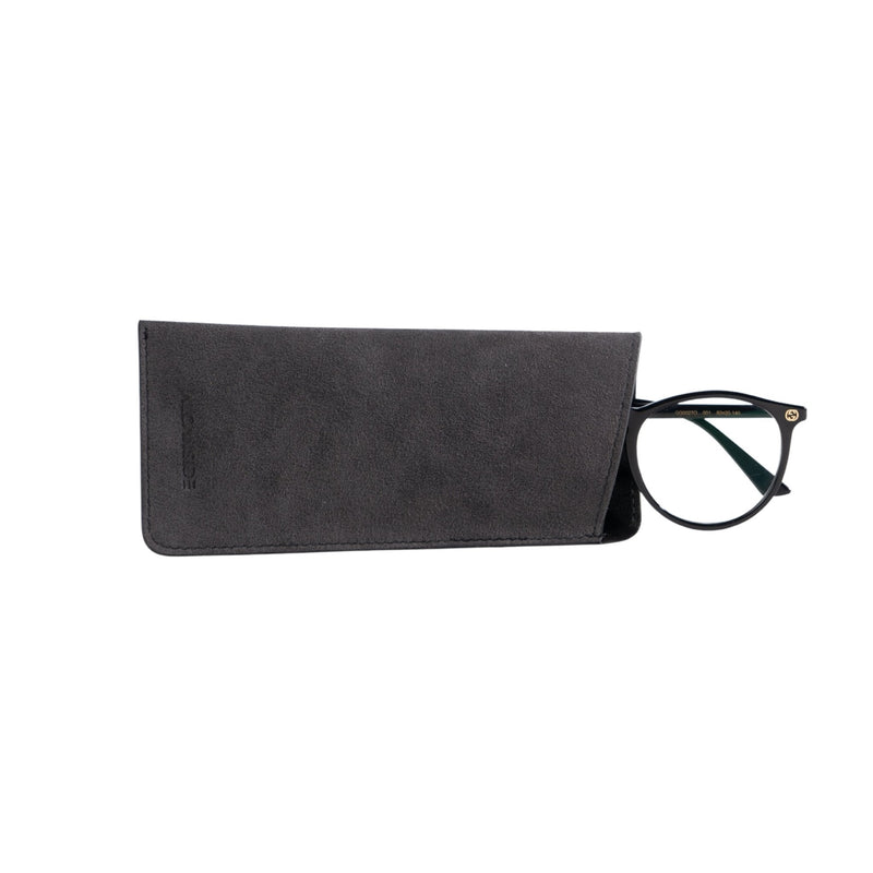 Alcantara Spectacle Case - Space Grey - Alcanside