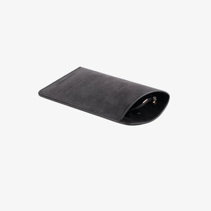 Alcantara Spectacle Case - Space Grey - Alcanside