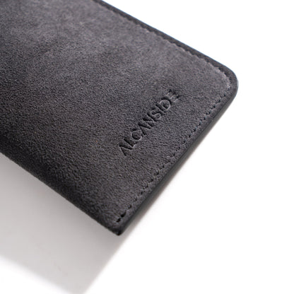 Alcantara Spectacle Case - Space Grey - Alcanside